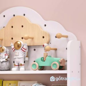 3 kệ sách bo góc an toàn cho trẻ em