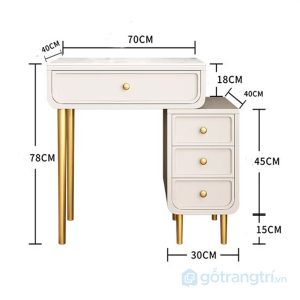 4 bàn trang điểm phong cách Hàn Quốc