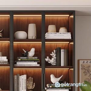 4 tủ sách gỗ công nghiệp cao cấp