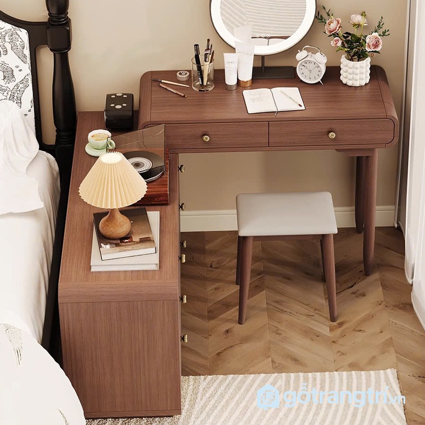 Bàn trang điểm kết hợp tủ ngăn kéo