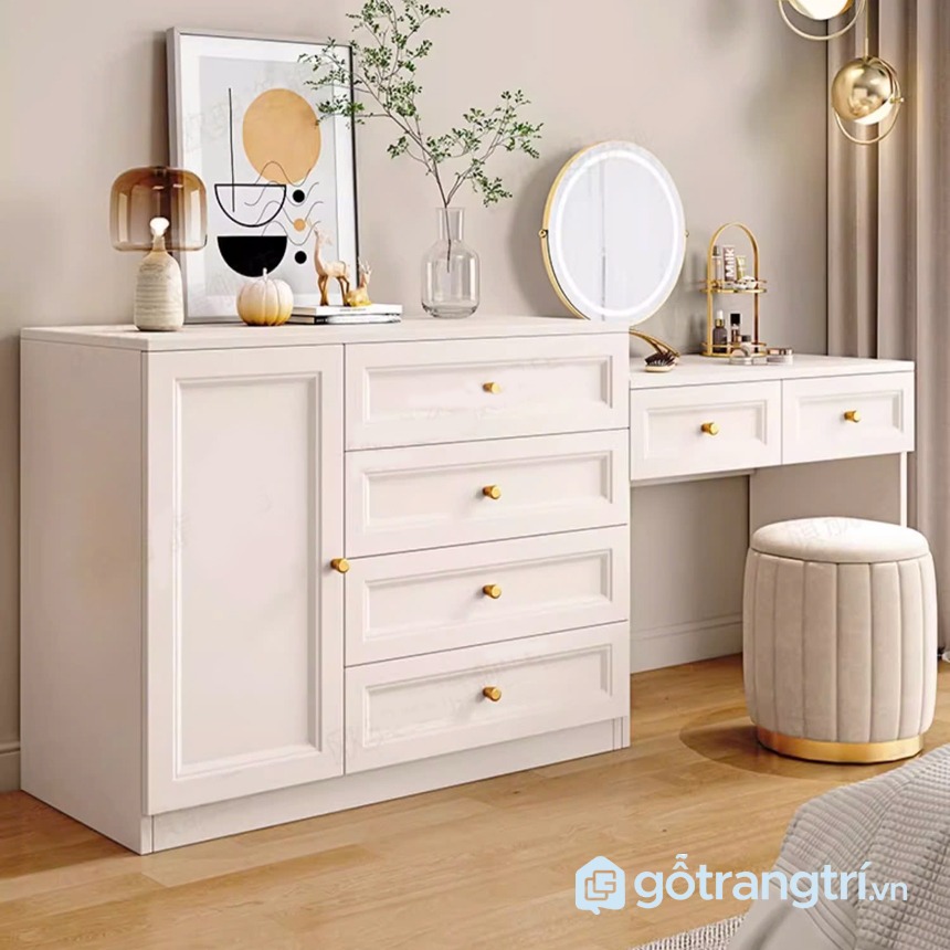 Bộ bàn trang điểm hiện đại sang trọng, tiện nghi GHS-41905