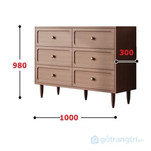 5 tủ gỗ nhiều ngăn cho phòng ngủ