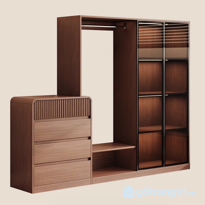 Tủ quần áo thông minh tiết kiệm diện tích GHS-52606