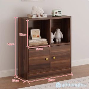 5 tủ sách thấp cho trẻ em