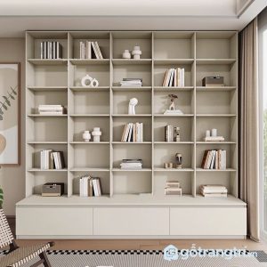 6 kệ gỗ để sách và đồ decor