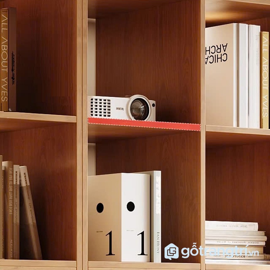 Kệ sách nhiều tầng có hộc tiện dụng GHS-2664