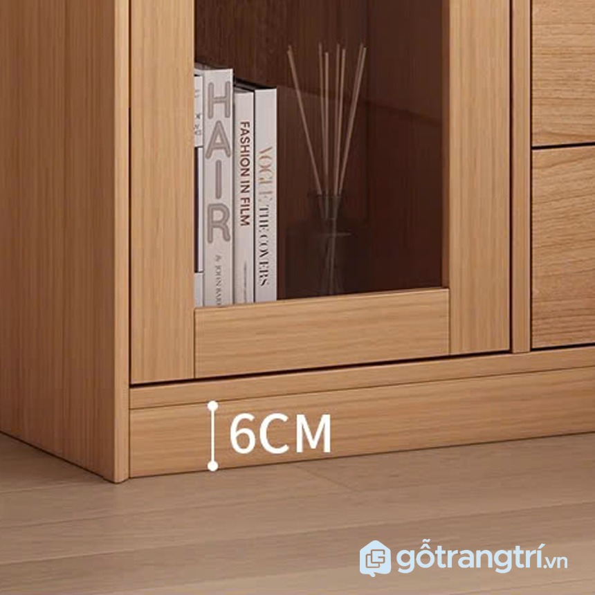 Tủ sách phòng làm việc tối giản, kiểu dáng thanh lịch GHS-2652