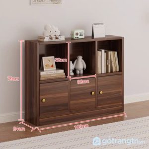 6 tủ sách thấp cho trẻ em