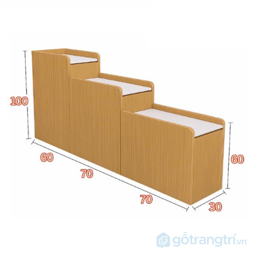 Giường đôi cho bé thiết kế tiện lợi GHS-9668