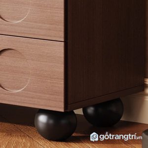 7 tủ gỗ phong cách retro