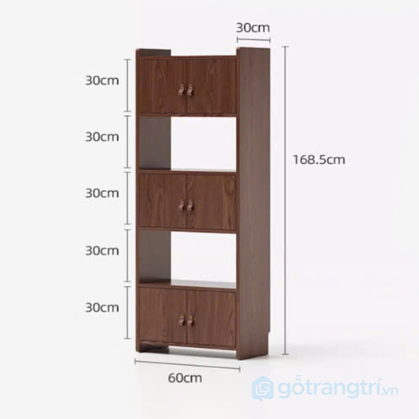 Kệ sách kết hợp tủ