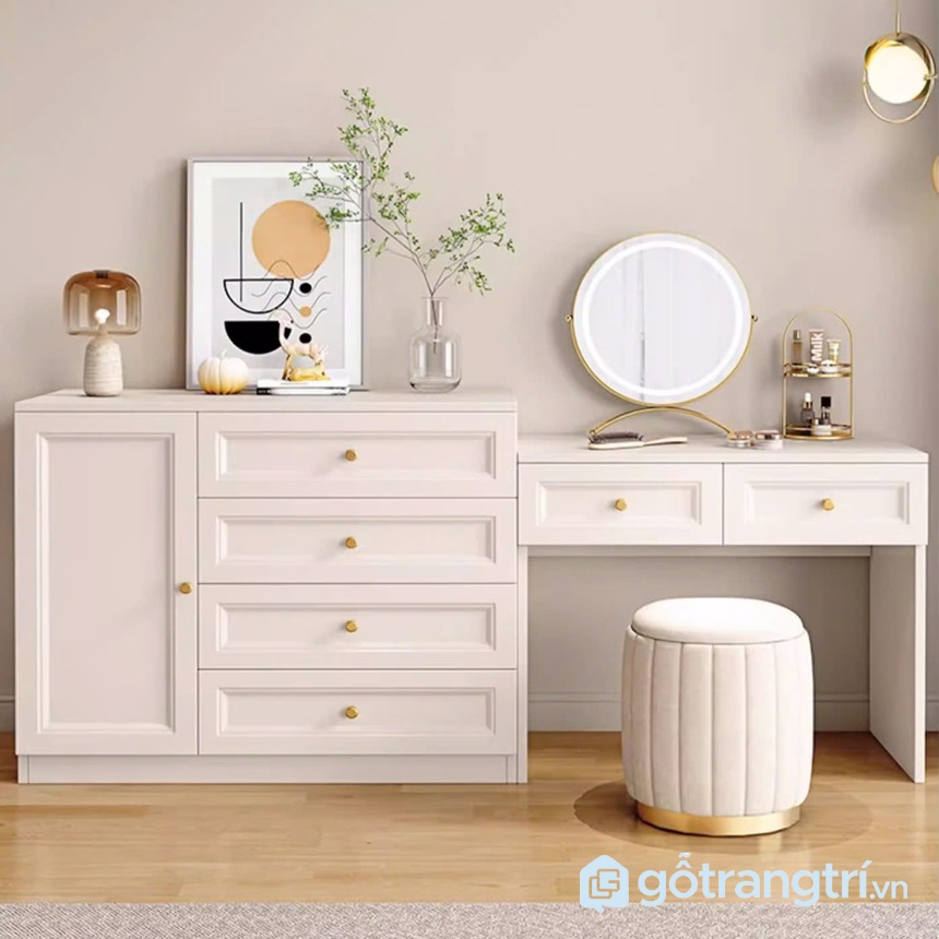 Bộ bàn trang điểm hiện đại sang trọng, tiện nghi GHS-41905