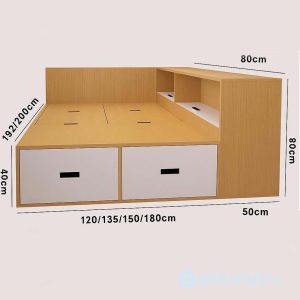 10 giường tầng đôi không tầng trên