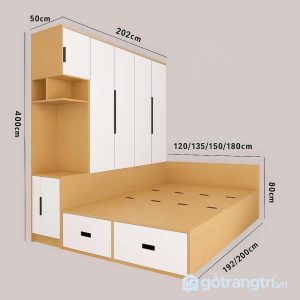 11 giường tầng đôi không tầng trên