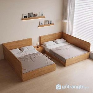 2 giường 2 người riêng biệt không tầng