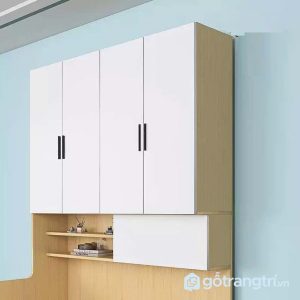 2 giường ngủ kết hợp bàn học