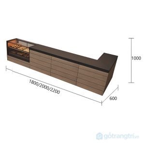 4 Mẫu quầy pha chế hiện đại