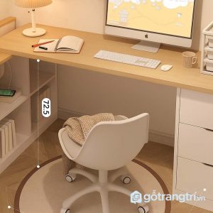 4 bàn học góc chữ L tiện lợibàn học góc chữ L tiện lợi