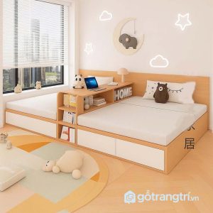 4 giường đôi cho 2 bé