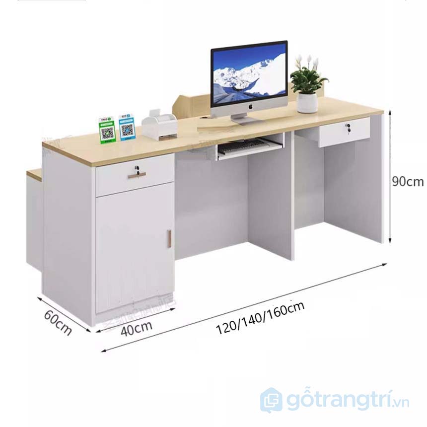 Mẫu quầy order đơn giản
