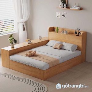 6 giường đôi gỗ liền vách ngăn