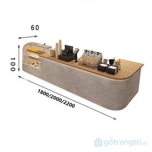 7quầy pha chế cà phê