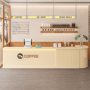 Quầy pha chế cafe hiện đại