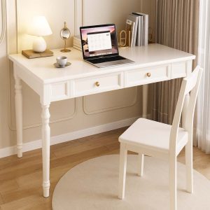Bàn làm việc tân cổ điển có ngăn kéo