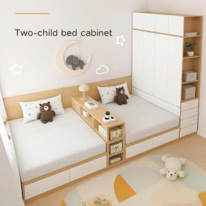avar giường đôi cho 2 bé