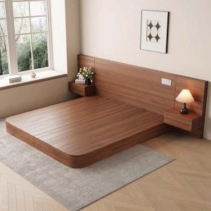 Giường ngủ bệt có tab đầu giường