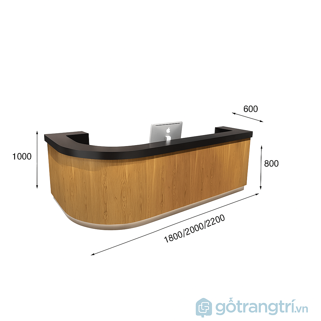 Thiết kế quầy bar hiện đại sang trọng cho không gian kinh doanh GHS-41910