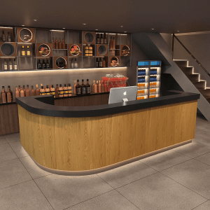 thiết kế quầy bar hiện đại
