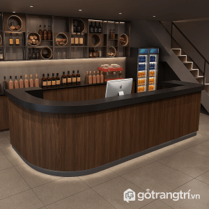 thiết kế quầy bar hiện đại