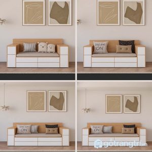 2 ghế sofa bệt có ngăn kéo