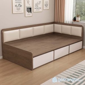 2 giường góc có hộc kéo