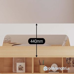 2 giường tầng gỗ công nghiệp cho bé