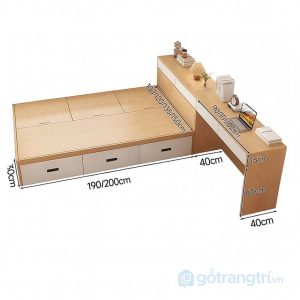 3 giường ngủ có ngăn kéo