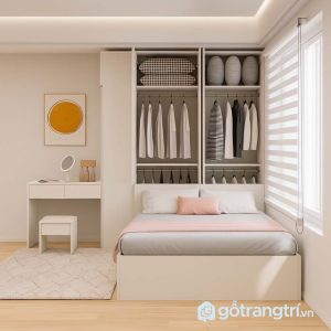 3 giường ngủ liền tủ quần áo
