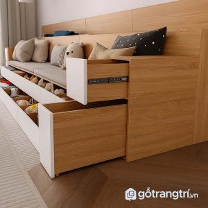 4 ghế sofa bệt có ngăn kéo