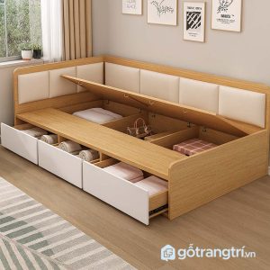 4 giường góc có hộc kéo