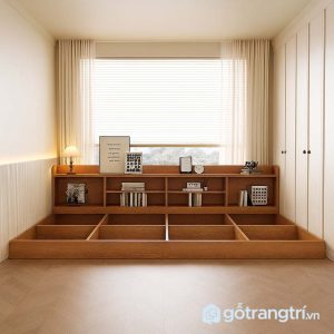 4 giường ngủ có hộc tủ âm sàn