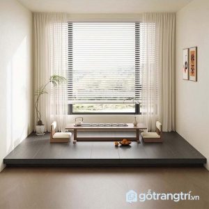 5 Giường bục gỗ nâng sàn