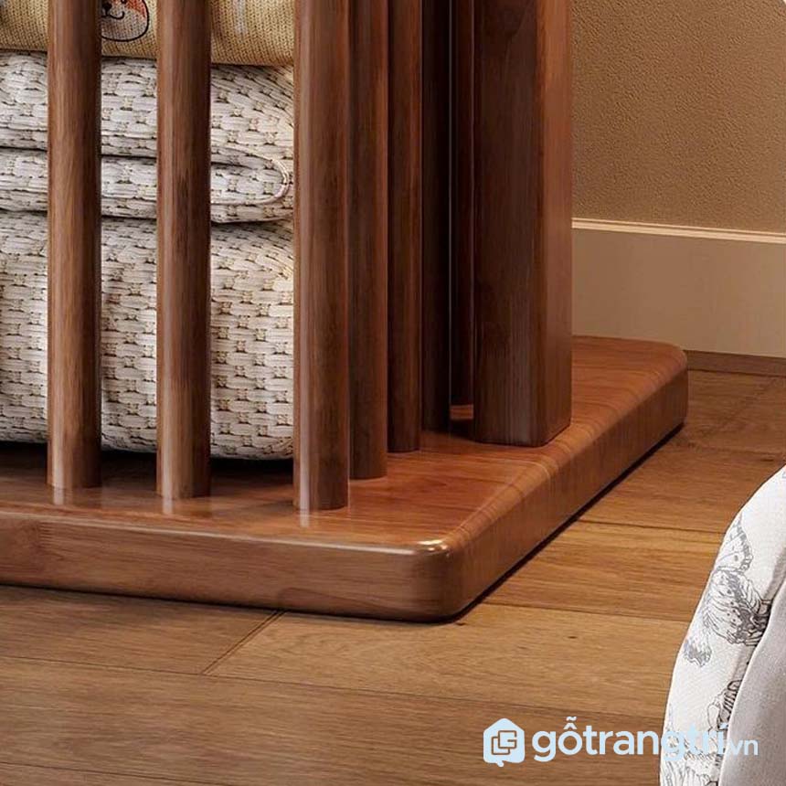 Kệ treo quần áo gỗ đa năng