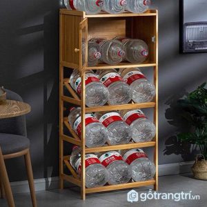6 tủ rượu gỗ có kính