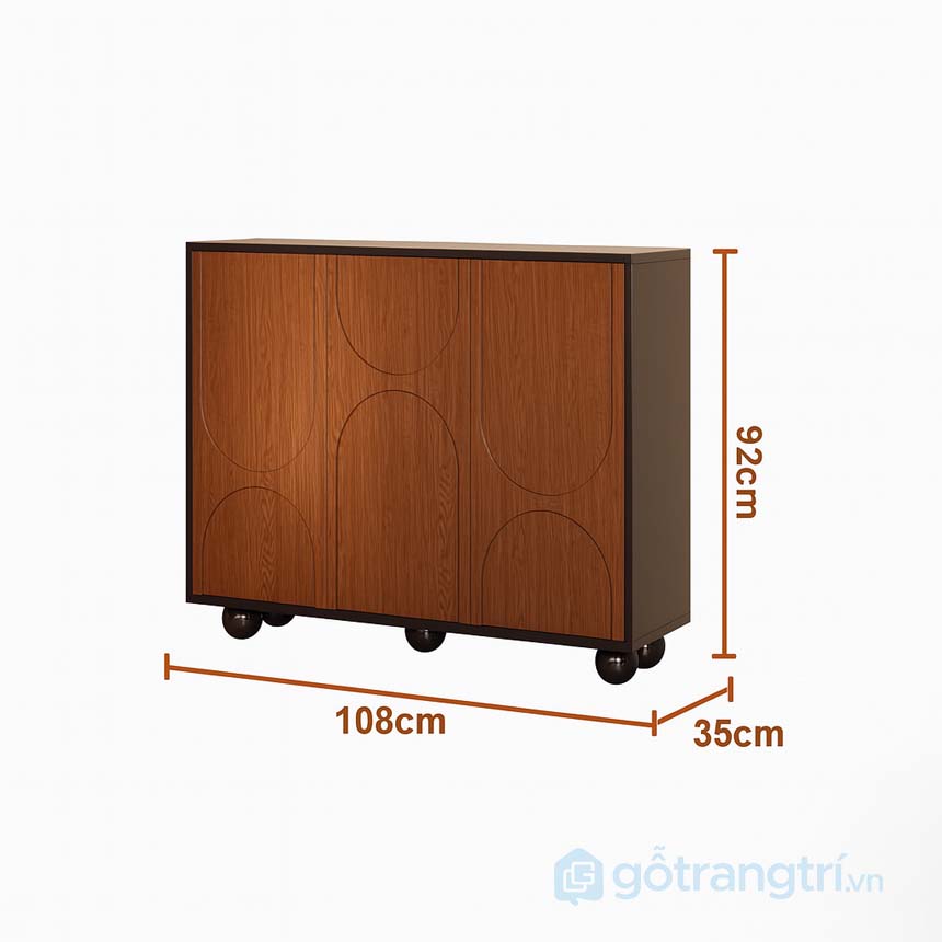 Tủ giày gỗ hiện đại GHS-5261