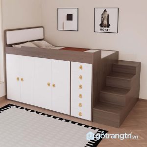 8 giường kết hợp tủ quần áo