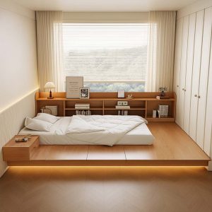Giường ngủ có hộc tủ âm sàn