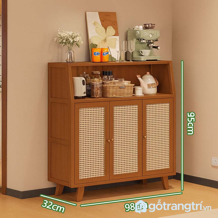 Tủ đựng đồ nhà bếp mini tiện lợi, sang trọng GHS-5339