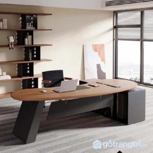 1 bàn giám đốc cao cấp mặt gỗ