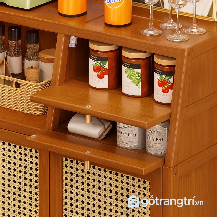 Tủ đựng đồ nhà bếp mini tiện lợi, sang trọng GHS-5339